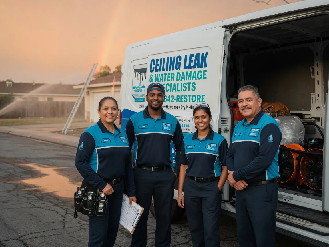 Ceiling Leak Cleanup company in Dexter City, OH